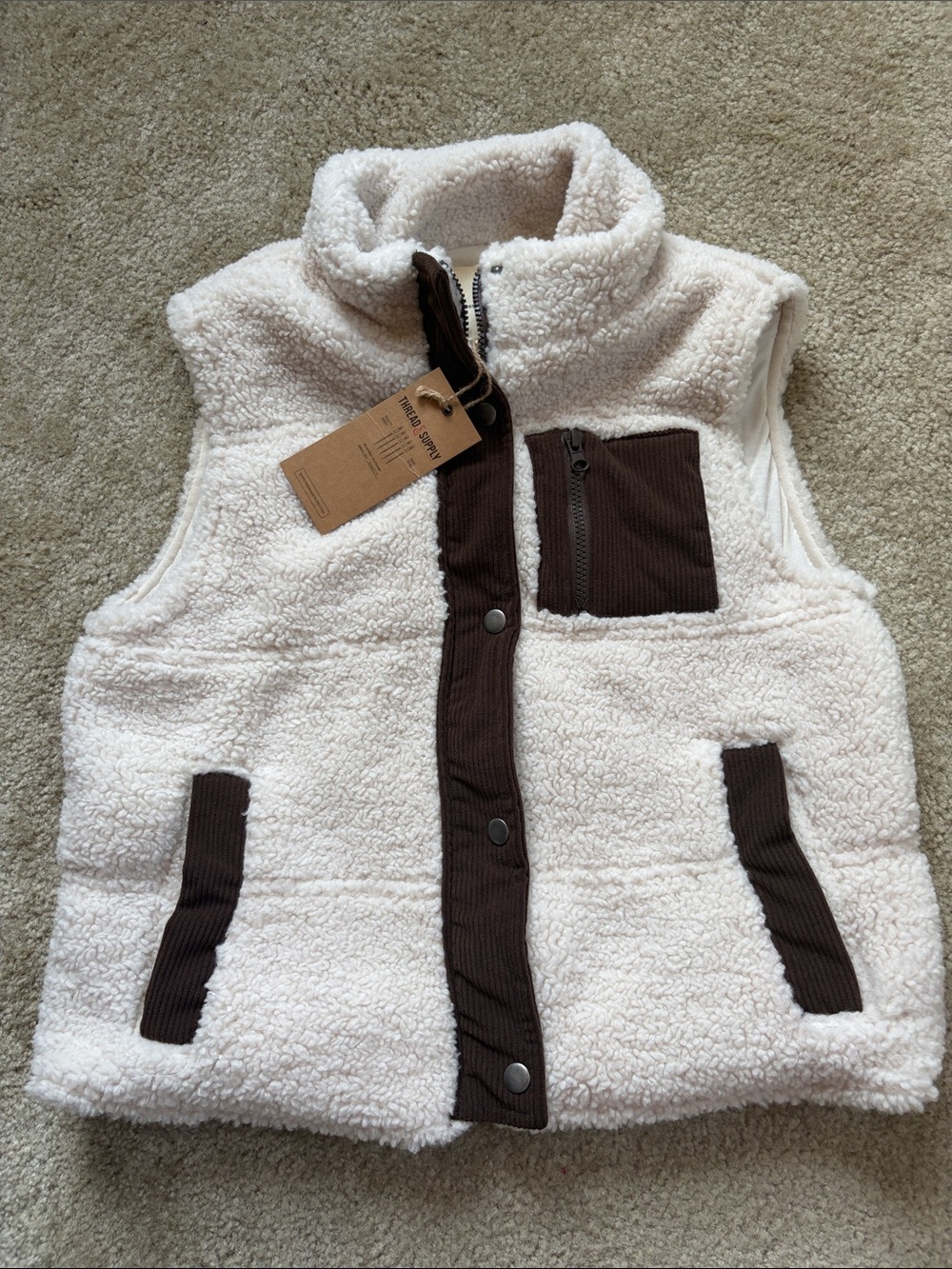 Thread & Supply Sherpa Vest